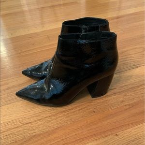 Jeffrey Campbell Patent Leather Booties